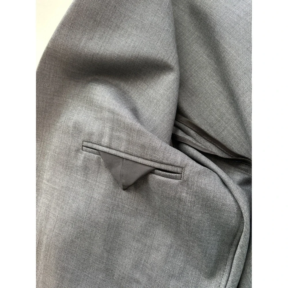 The Kooples Grey‎ Wool Blend Suit Jacket Blazer Mens Size Medium